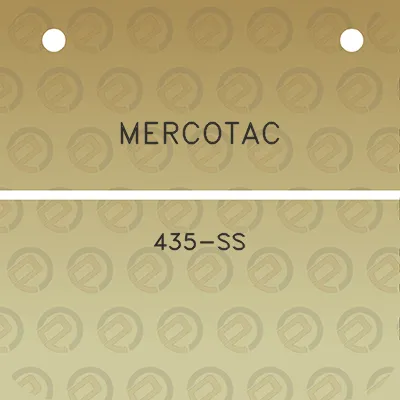 mercotac-435-ss