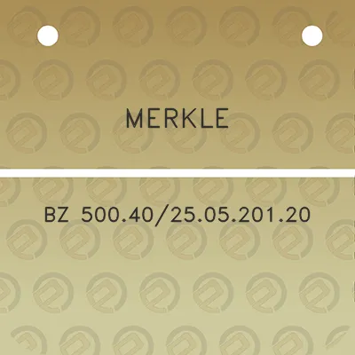 merkle-bz-50040250520120