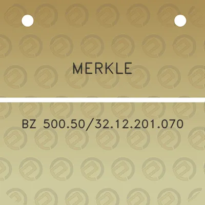 merkle-bz-500503212201070