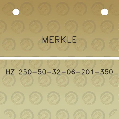 merkle-hz-250-50-32-06-201-350