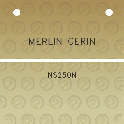 merlin-gerin-ns250n