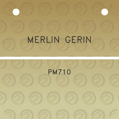 merlin-gerin-pm710