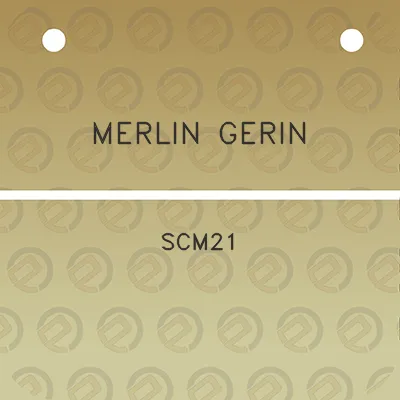 merlin-gerin-scm21