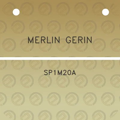 merlin-gerin-sp1m20a