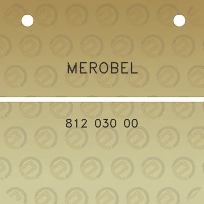 merobel-812-030-00