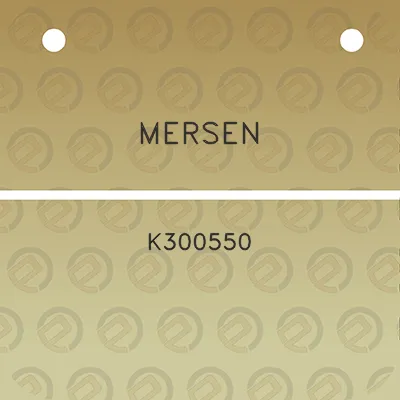 mersen-k300550