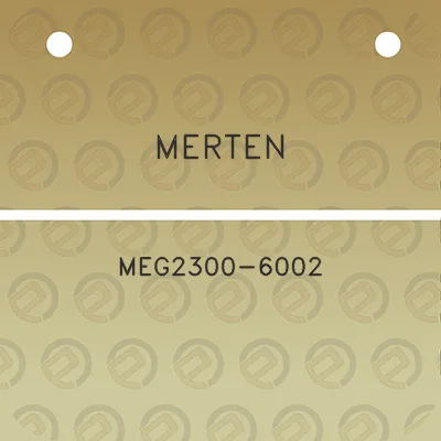 merten-meg2300-6002