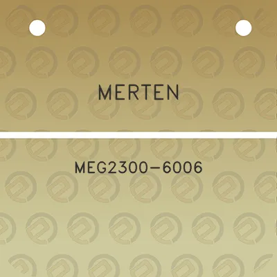 merten-meg2300-6006