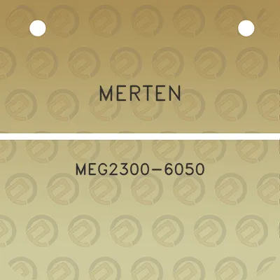 merten-meg2300-6050