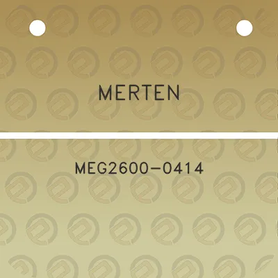 merten-meg2600-0414