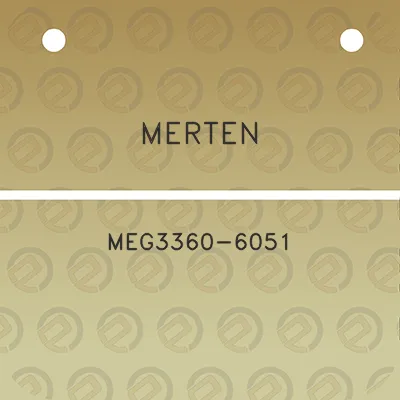 merten-meg3360-6051