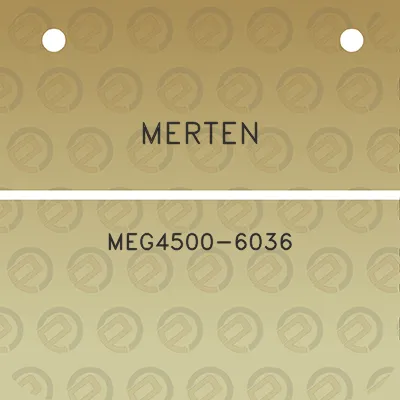 merten-meg4500-6036