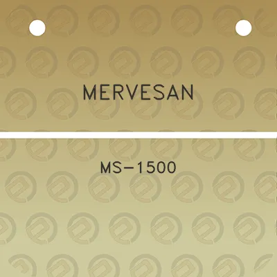 mervesan-ms-1500