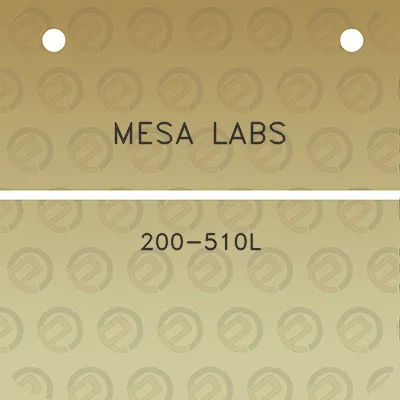 mesa-labs-200-510l