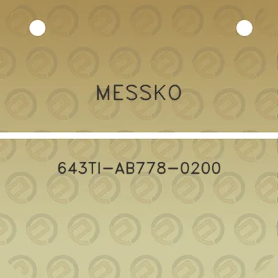 messko-643ti-ab778-0200