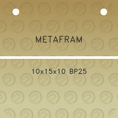 metafram-10x15x10-bp25