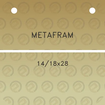 metafram-1418x28