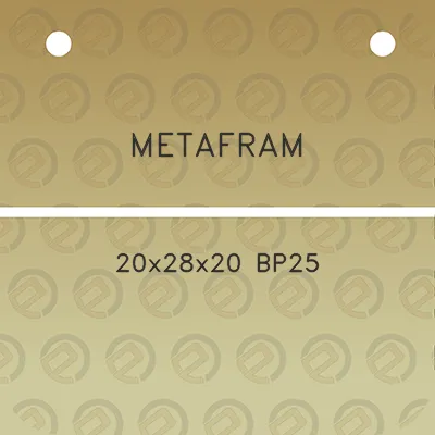 metafram-20x28x20-bp25