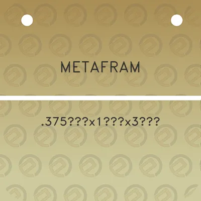 metafram-375x1x3