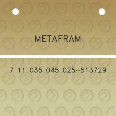 metafram-7-11-035-045-025513729