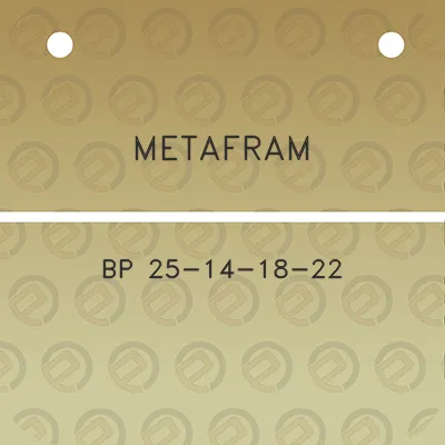 metafram-bp-25-14-18-22