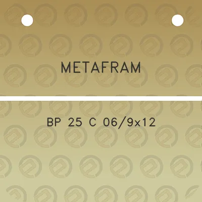 metafram-bp-25-c-069x12