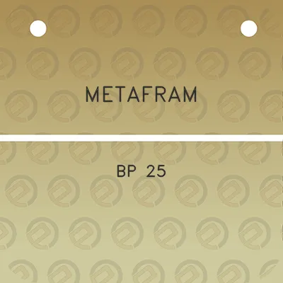 metafram-bp-25