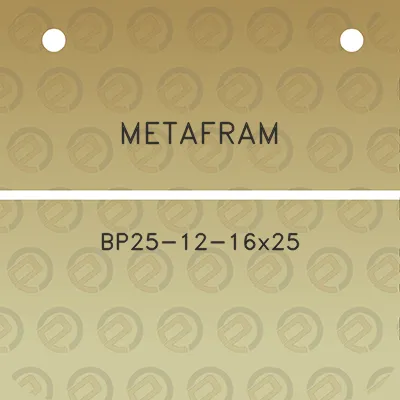 metafram-bp25-12-16x25