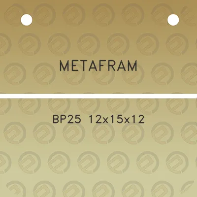 metafram-bp25-12x15x12