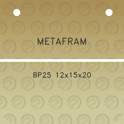 metafram-bp25-12x15x20