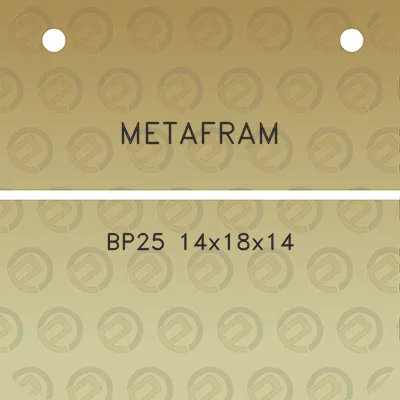 metafram-bp25-14x18x14