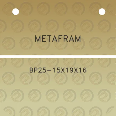 metafram-bp25-15x19x16