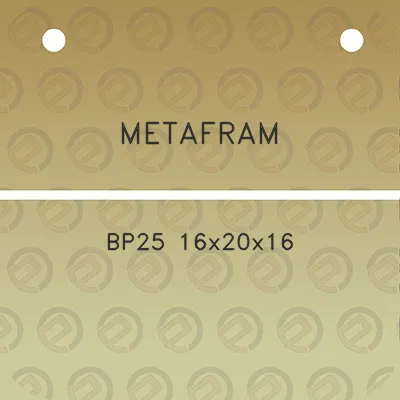 metafram-bp25-16x20x16