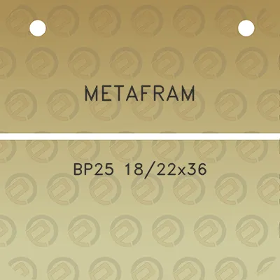 metafram-bp25-1822x36