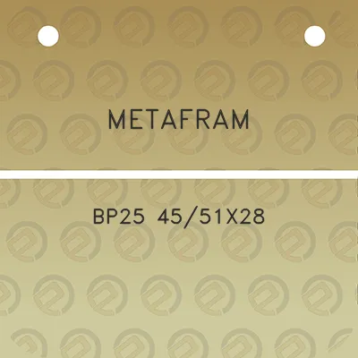 metafram-bp25-4551x28