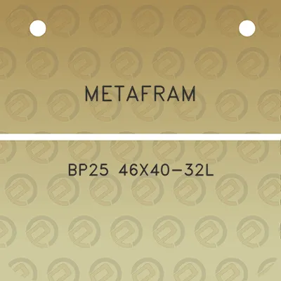 metafram-bp25-46x40-32l