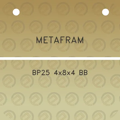 metafram-bp25-4x8x4-bb