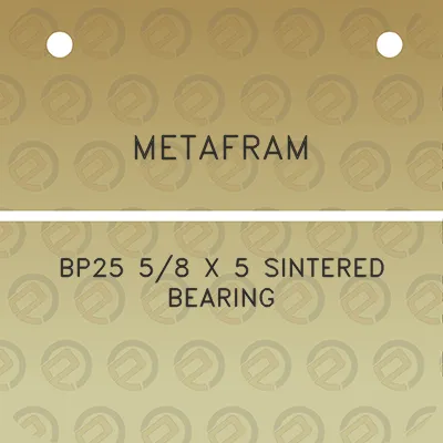 metafram-bp25-58-x-5-sintered-bearing