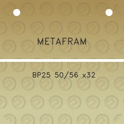 metafram-bp25-5056-x32