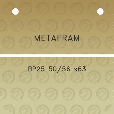 metafram-bp25-5056-x63