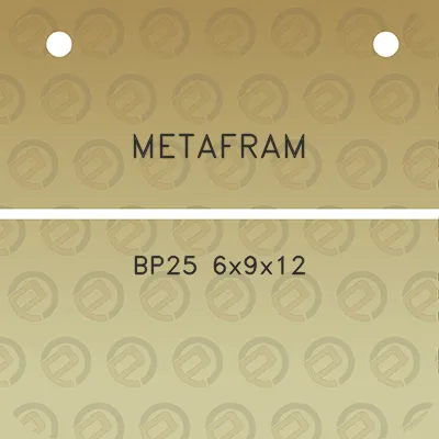 metafram-bp25-6x9x12