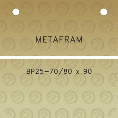 metafram-bp25-7080-x-90