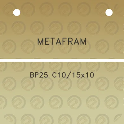 metafram-bp25-c1015x10