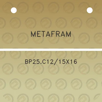 metafram-bp25c1215x16