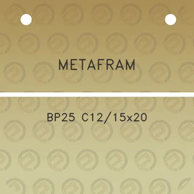 metafram-bp25-c1215x20