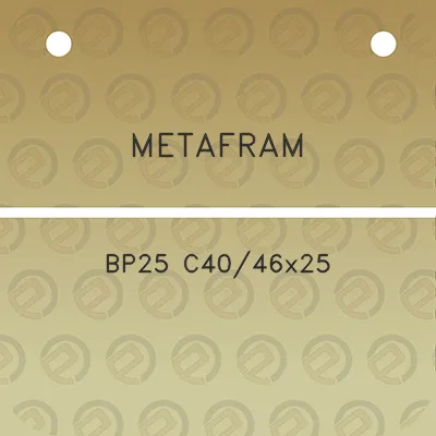 metafram-bp25-c4046x25