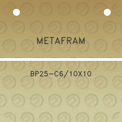 metafram-bp25-c610x10