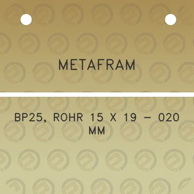 metafram-bp25-rohr-15-x-19-020-mm