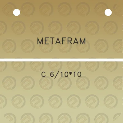 metafram-c-61010