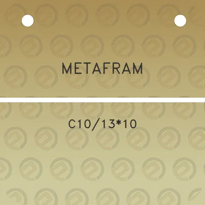 metafram-c101310